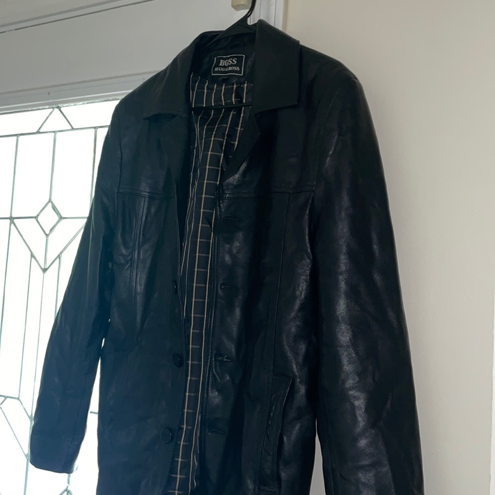 Leather jacket